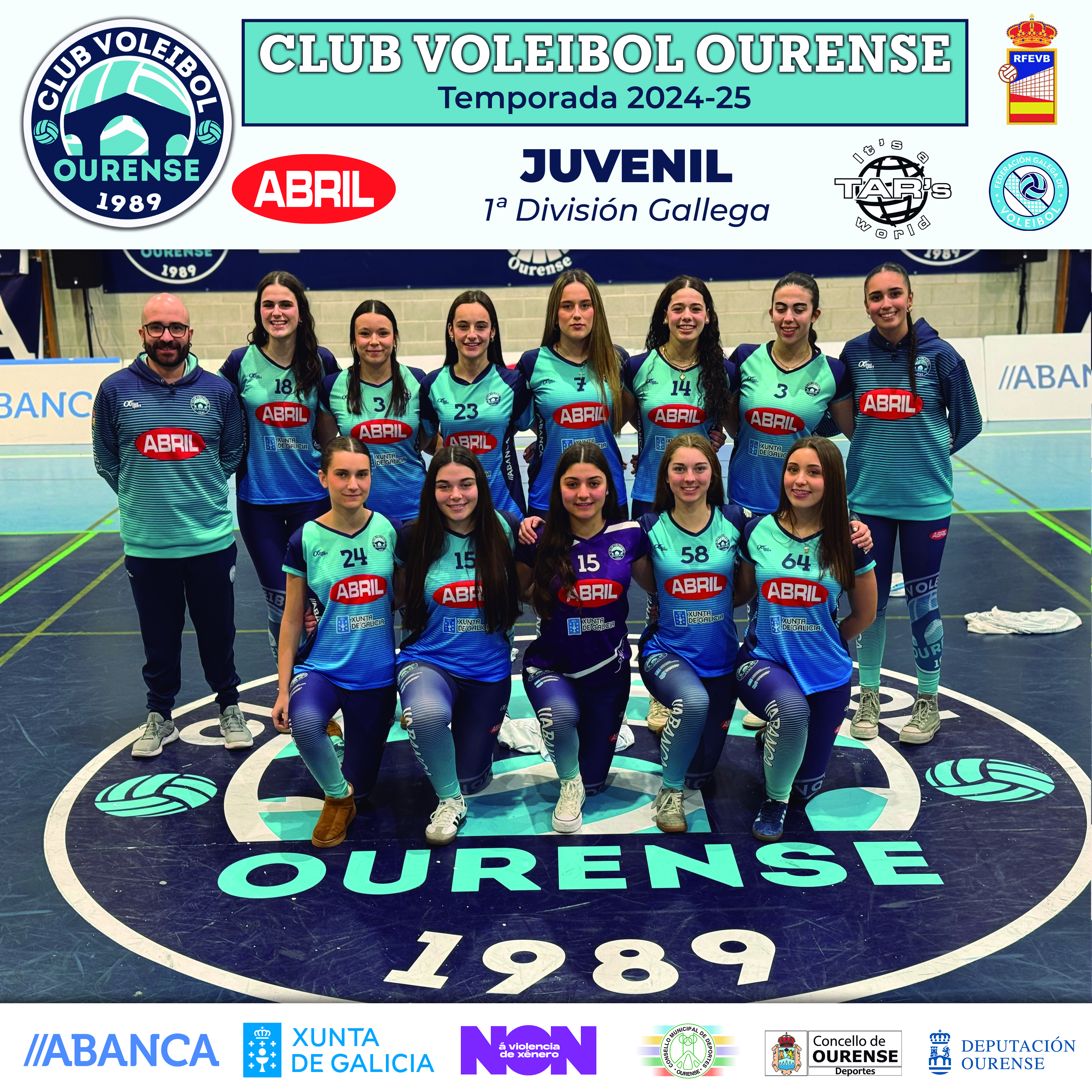 equipo Juvenil femenino